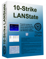 10-Strike LANState Pro. Лицензия на один компьютер, мониторинг 1000 хостов