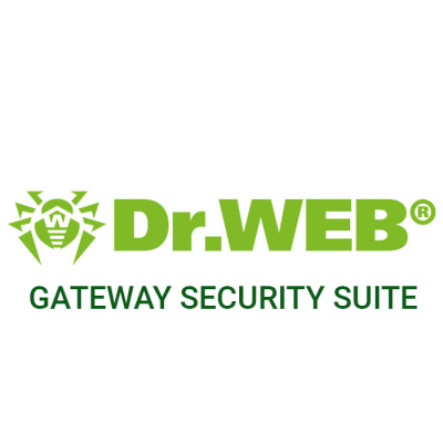 Dr.Web Gateway Security Suite для бизнеса. Новая лицензия на 12 месяцев, 101-125 лицензий.